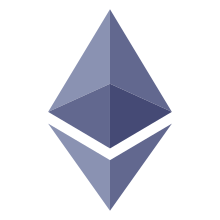 3D pyramid blocks that make up Ethereum's logo